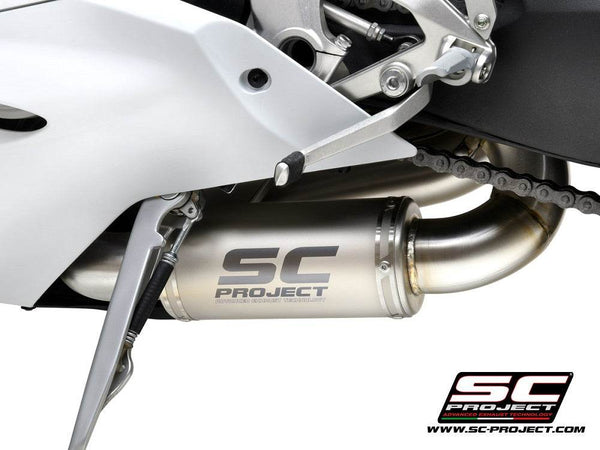 SC Project S1 Titanium Half System Ducati Panigale V2 2020-24 - Motorcycle Performance Store