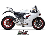 SC Project S1 Titanium Half System Ducati Panigale V2 2020-24 - Motorcycle Performance Store