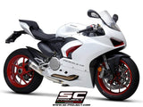 SC Project S1 Titanium Half System Ducati Panigale V2 2020-24 - Motorcycle Performance Store