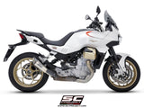 SC Project S1 Titanium Silencer Moto Guzzi V100 Mandello 2023-24 - Motorcycle Performance Store