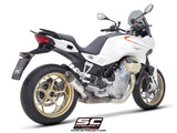 SC Project S1 Titanium Silencer Moto Guzzi V100 Mandello 2023-24 - Motorcycle Performance Store