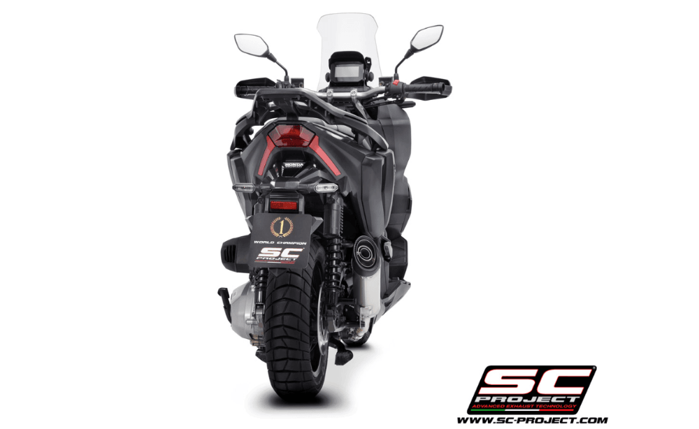 SC Project S2 Titanium Silencer Honda ADV 350 2022-24 - Motorcycle Performance Store
