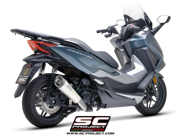 SC Project S2 Titanium Silencer Honda Forza 350 2021-24 - Motorcycle Performance Store