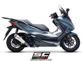 SC Project S2 Titanium Silencer Honda Forza 350 2021-24 - Motorcycle Performance Store