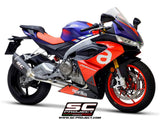 SC Project SC1-R Carbon Exhaust System APRILIA RS660 2020-24 - Motorcycle Performance Store