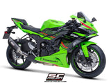 SC Project SC1-R Carbon Silencer Kawasaki ZX-6R 2024-25 - Motorcycle Performance Store