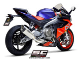 SC Project SC1-R Titanium Exhaust System APRILIA RS660 2020-24 - Motorcycle Performance Store