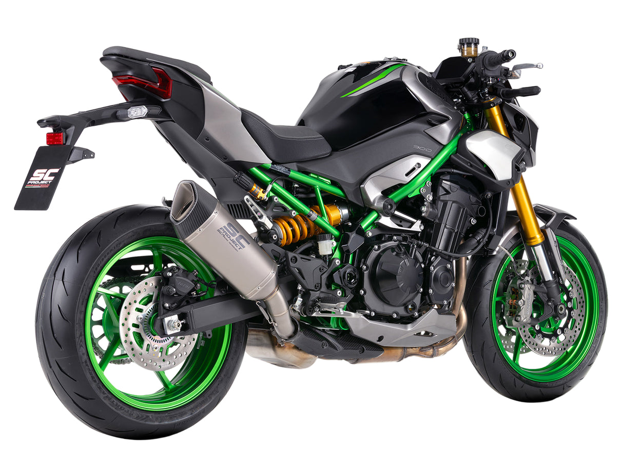 SC Project SC1-R Titanium Silencer Kawasaki Z900 2025-26 - Slip on Silencer