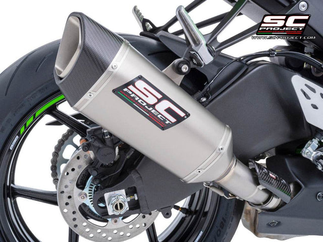 SC Project SC1-R Titanium Silencer Kawasaki ZX-6R 2024-25 - Motorcycle Performance Store