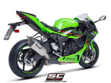 SC Project SC1-R Titanium Silencer Kawasaki ZX-6R 2024-25 - Motorcycle Performance Store