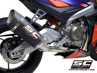 SC Project SC1-R Trofeo Carbon Exhaust System for Aprilia RS660 2020-24 