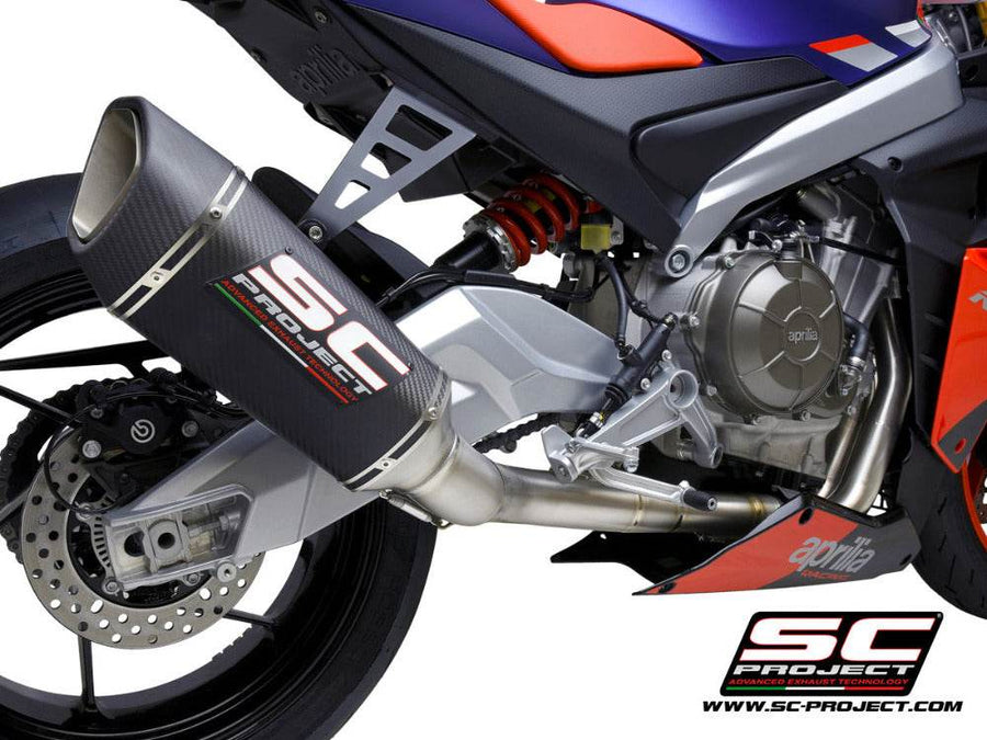 SC Project SC1-R Trofeo Carbon Exhaust System for Aprilia RS660 2020-24 