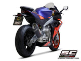 SC Project SC1-R Trofeo Carbon Exhaust System APRILIA RS660 2020-24 - Motorcycle Performance Store