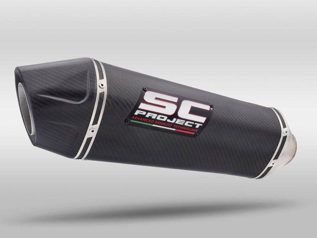 SC Project X-Plorer II Carbon Silencer Honda XL 750 Transalp 2023-24 - Motorcycle Performance Store