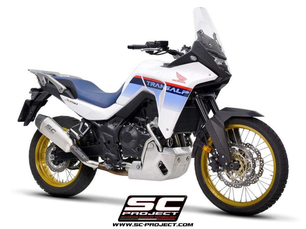 SC Project X-Plorer II Carbon Silencer Honda XL 750 Transalp 2023-24 - Motorcycle Performance Store
