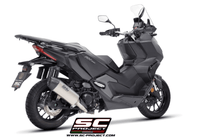 SC Project X-Plorer II GT Titanium Silencer for Honda ADV 350 2022-24 