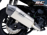 SC Project X-Plorer II GT Titanium Silencer Honda Forza 350 2021-24 - Motorcycle Performance Store