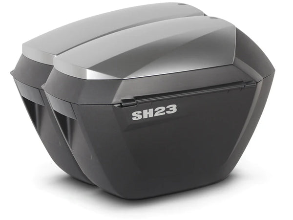 SHAD SH23 23 Litre Panniers - SHAD SH23 Aluminium 23 Litre Pannier