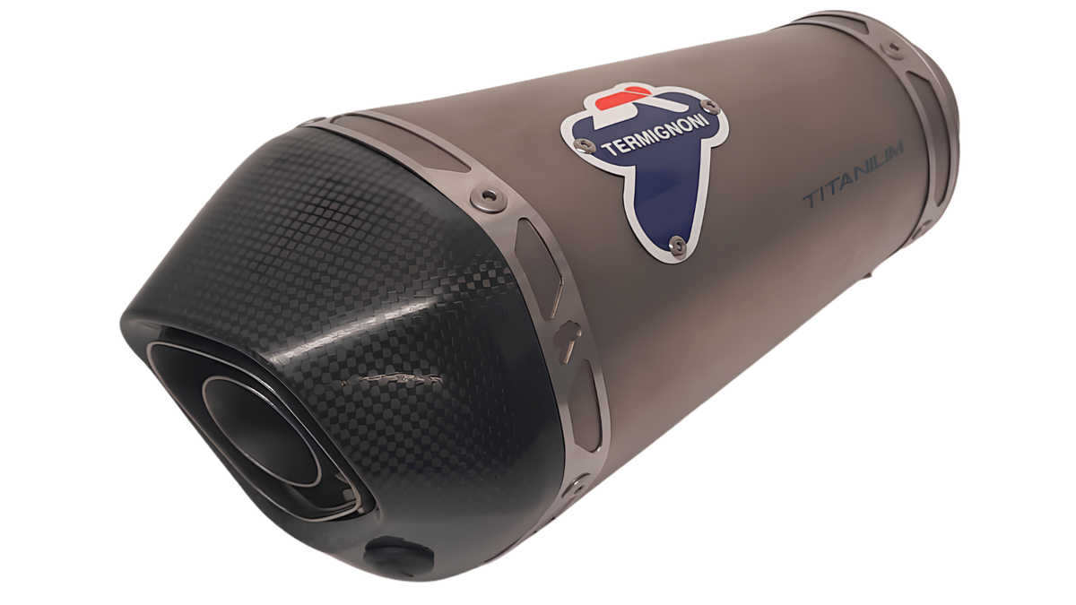Termignoni Full Exhaust System with 9 Style Options for the Honda CB650R. Available at Motorcycle Performance Store.