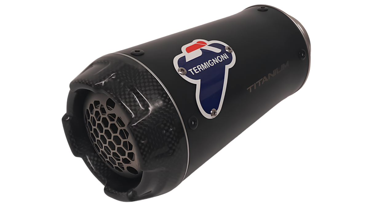 Termignoni Full Exhaust System with 9 Style Options for the Honda CB650R. Available at Motorcycle Performance Store.