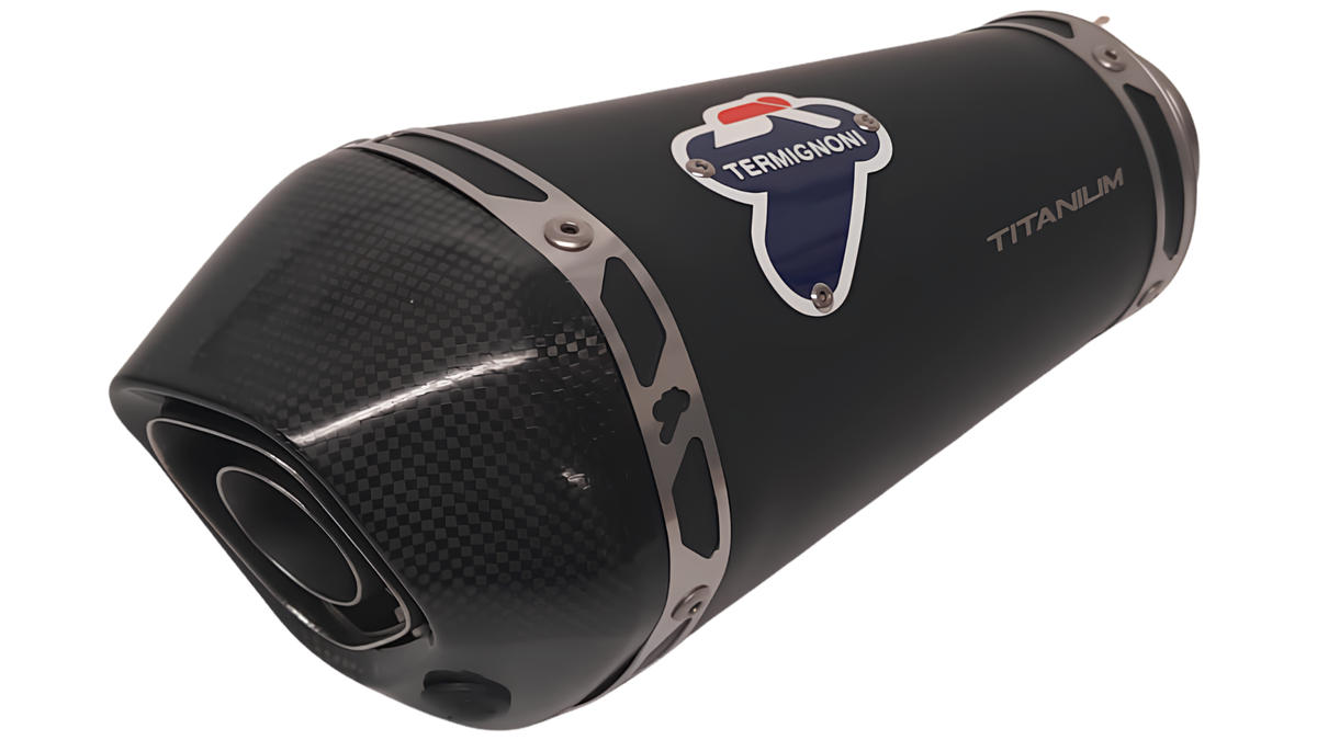 Termignoni Full Exhaust System with 9 Style Options for the Honda CB650R. Available at Motorcycle Performance Store.