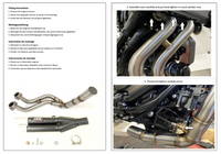 IXIL L3X Black Hyperlow Full System Yamaha Tracer 7 2021-24 - Motorcycle Performance Store