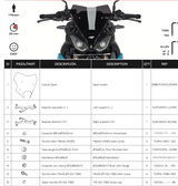Pantalla Deportiva Puig BMW S1000R 2025-26