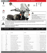 Puig Windskerm Plus Skerm Triumph Scrambler 400 X 2024-25