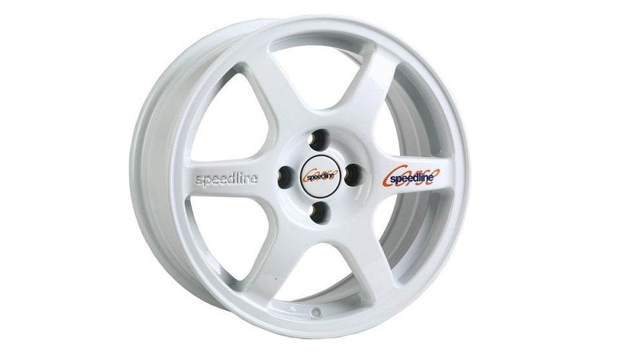 Speedline Comp 2 2108 White Alloy Wheel