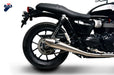 Termignoni  Conical Slip on Silencers - Triumph Thruxton 1200 R / RS 2016-21 - Motorcycle Performance Store 