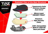Sella completa riscaldata rialzata TPZ Italia Dorfen BMW R1300GS 2023-25