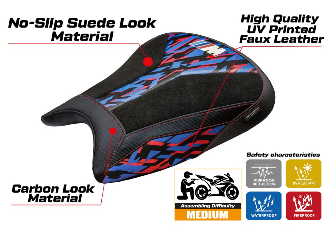 Tpz Italia Melk Special Edition Seat Cover BMW M1000RR 2023-26 image 2