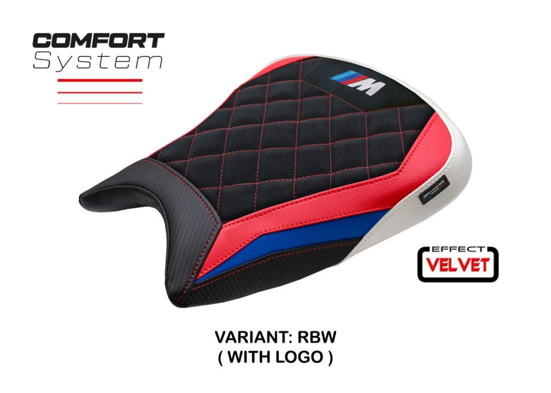 Tpz Italia Melk Velvet Comfort System Seat Cover BMW M1000RR 2023-26 image 2
