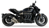 IXIL Race Xtrem carbon decat exhaust Triumph Rocket 3 R GT 2025-2026 dual stainless steel silencers