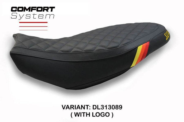 TPZ Italia Vintage Comfort Seat Cover Ducati Scrambler 1100 2018-24 - Motorcycle Performance Store