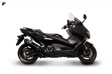 Termignoni Black Edition Exhaust System Yamaha T-Max 530 2017-20 - Motorcycle Performance Store