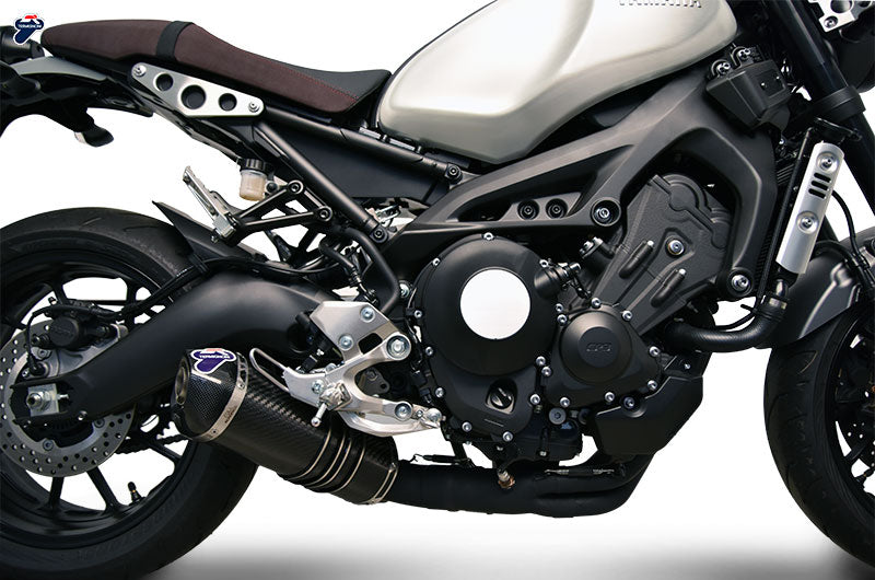 Termignoni Black Edition Full System - YAMAHA XSR900 2016-20 - Motorcycle Performance Store 