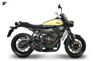 Termignoni Black Edition Full System - Yamaha XSR700 2016-20 - Motorcycle Performance Store