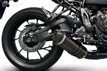 Termignoni Black Edition Full System - Yamaha XSR700 2016-20 - Motorcycle Performance Store