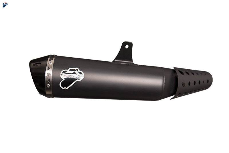 Termignoni Black Stainless Steel Silencer HONDA CMX500 REBEL 2018-21 - Motorcycle Performance Store