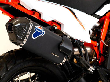 Termignoni Black Titanium Silencer KTM 890 Adventure 2020-24 - Motorcycle Performance Store