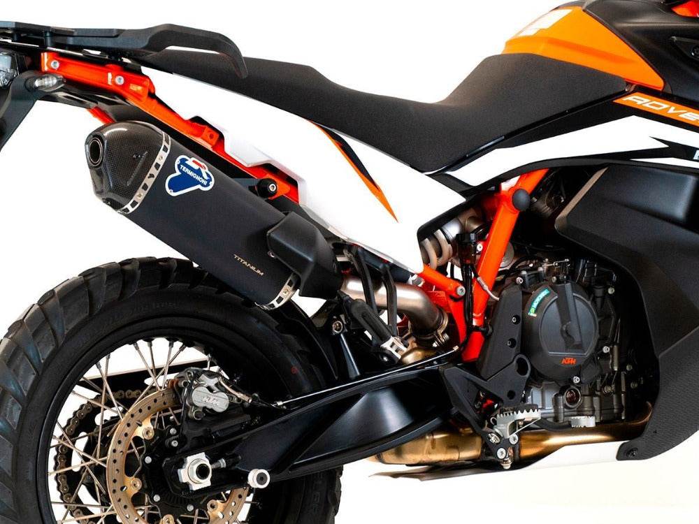 Termignoni Black Titanium Silencer KTM 890 Adventure 2020-24 - Motorcycle Performance Store