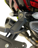Termignoni Black Titanium Tail Tidy Ducati Streetfighter V4 2025-26 - Motorcycle Performance Exhausts