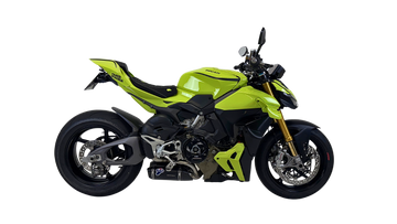 Termignoni Black Titanium Underbelly Silencers Ducati Streetfighter V4 2025-26 - Full Exhaust System