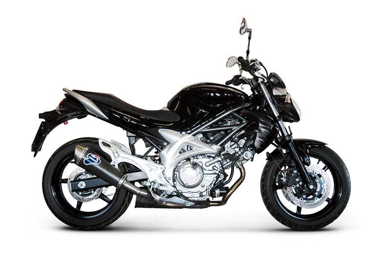 Termignoni Carbon Conical Silencer Suzuki Gladius SFV650 2009-15 - Motorcycle Performance Store