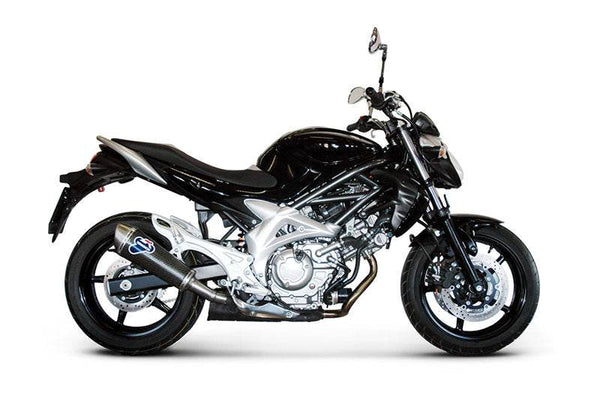 Termignoni Carbon Conical Silencer Suzuki Gladius SFV650 2009-15 - Motorcycle Performance Store