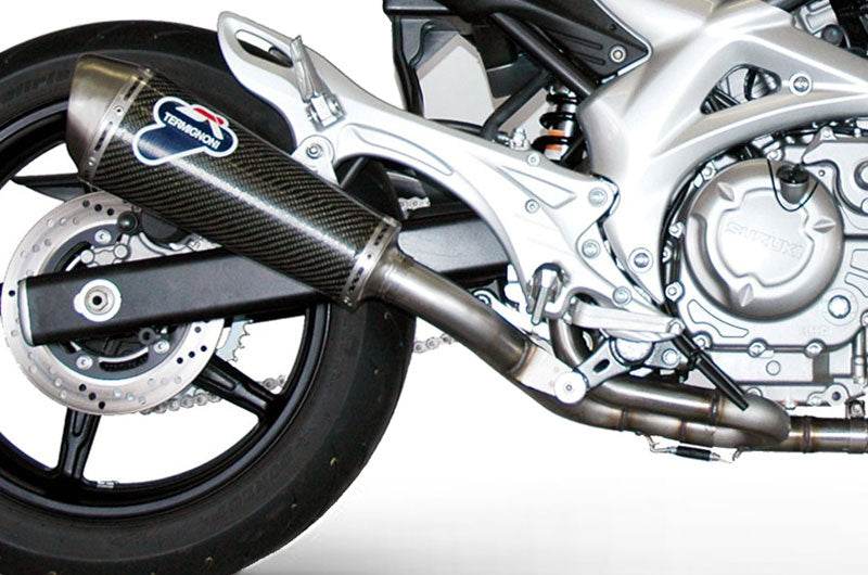 Termignoni Carbon Conical Silencer Suzuki Gladius SFV650 2009-15 - Motorcycle Performance Store