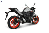 Termignoni Carbon GP Classic Silencer YAMAHA MT-03 2015-20 - Motorcycle Performance Store