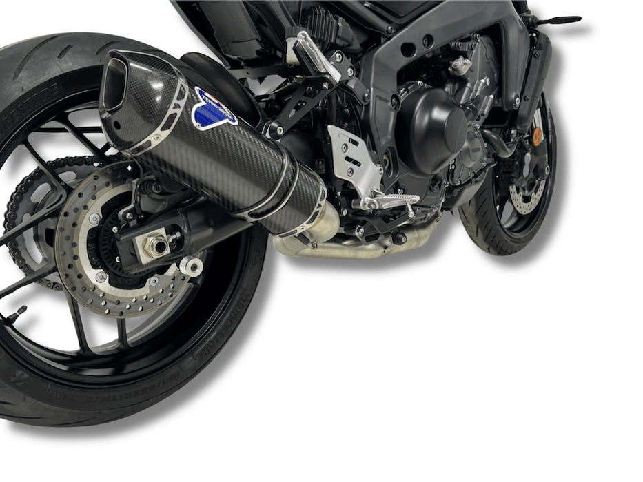 Termignoni Carbon Racing System Yamaha Tracer 9 2021-24 - Motorcycle Performance Exhausts