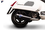 Termignoni Conical Black Racing Silencer Vespa GTS 250 2008-20 - Motorcycle Performance Store